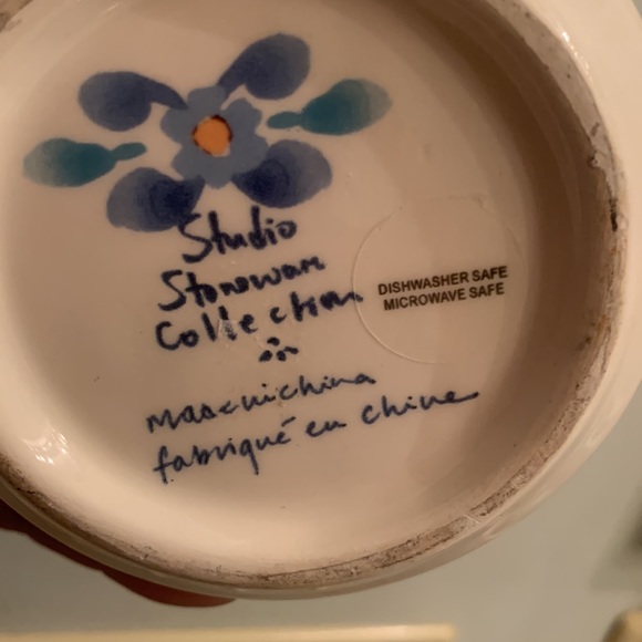 PAIR!! Studio Stoneware Collection COFFEE mugs - Tea cups. ANTHROPOLOGIE vibes - Picture 4 of 6